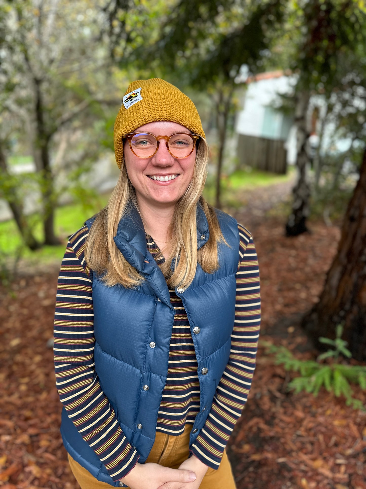 Land Trust Waffle Knit Beanie