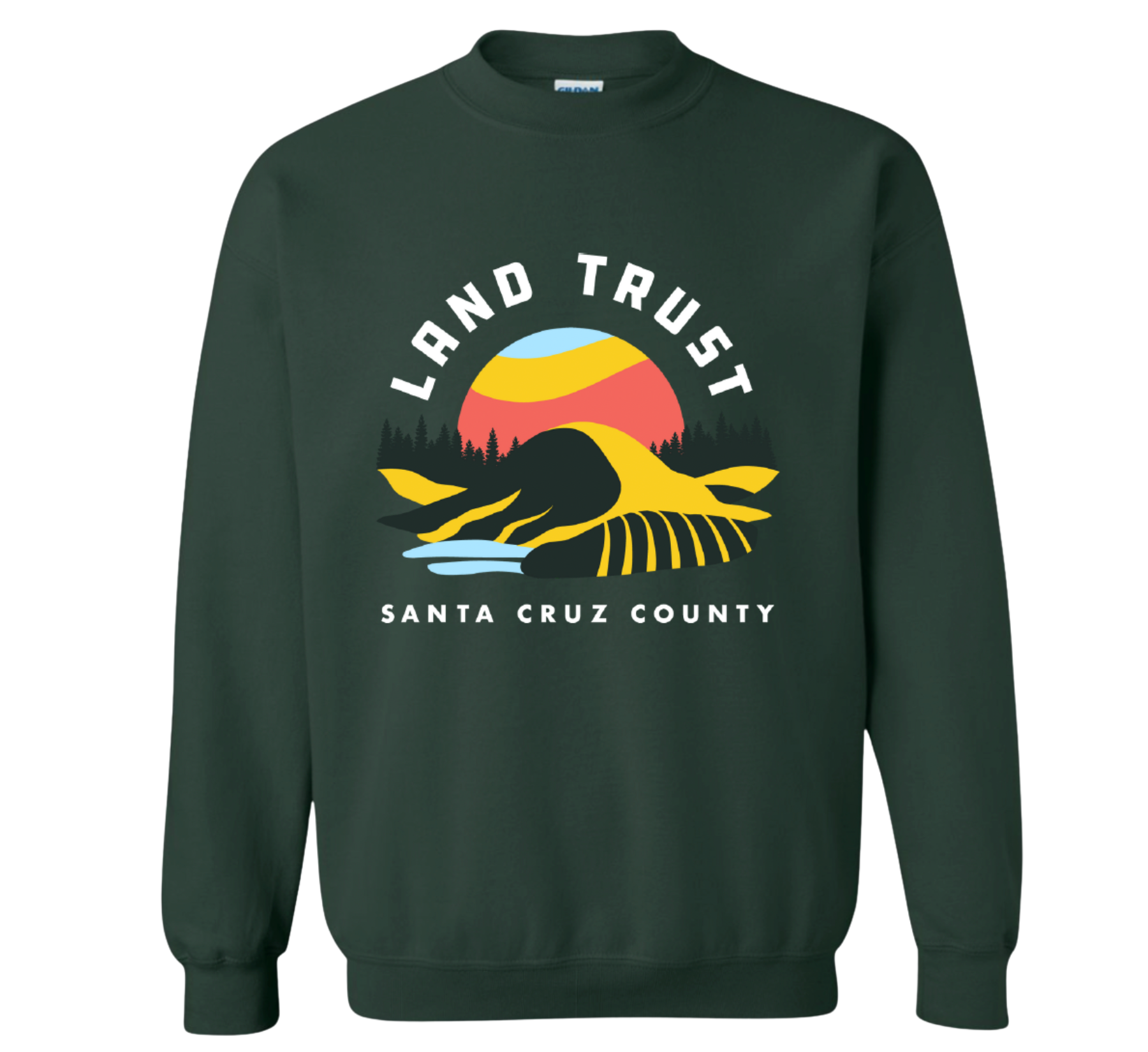 Land Trust Crewneck Sweatshirt Land Trust Santa Cruz County